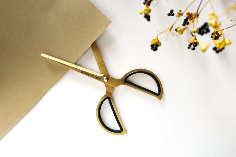 TOOLS to LIVEBY Scissors 8" - GOLD