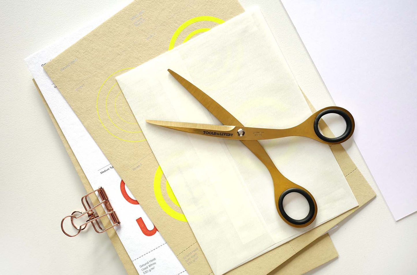 TOOLS to LIVEBY Scissors 6.5" - GOLD